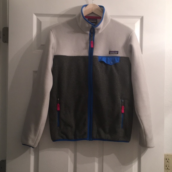 Patagonia Jackets & Blazers - Women’s Patagonia full zip Synchilla, tricolor M